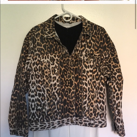 Animal Print jean jacket - Picture 6 of 6
